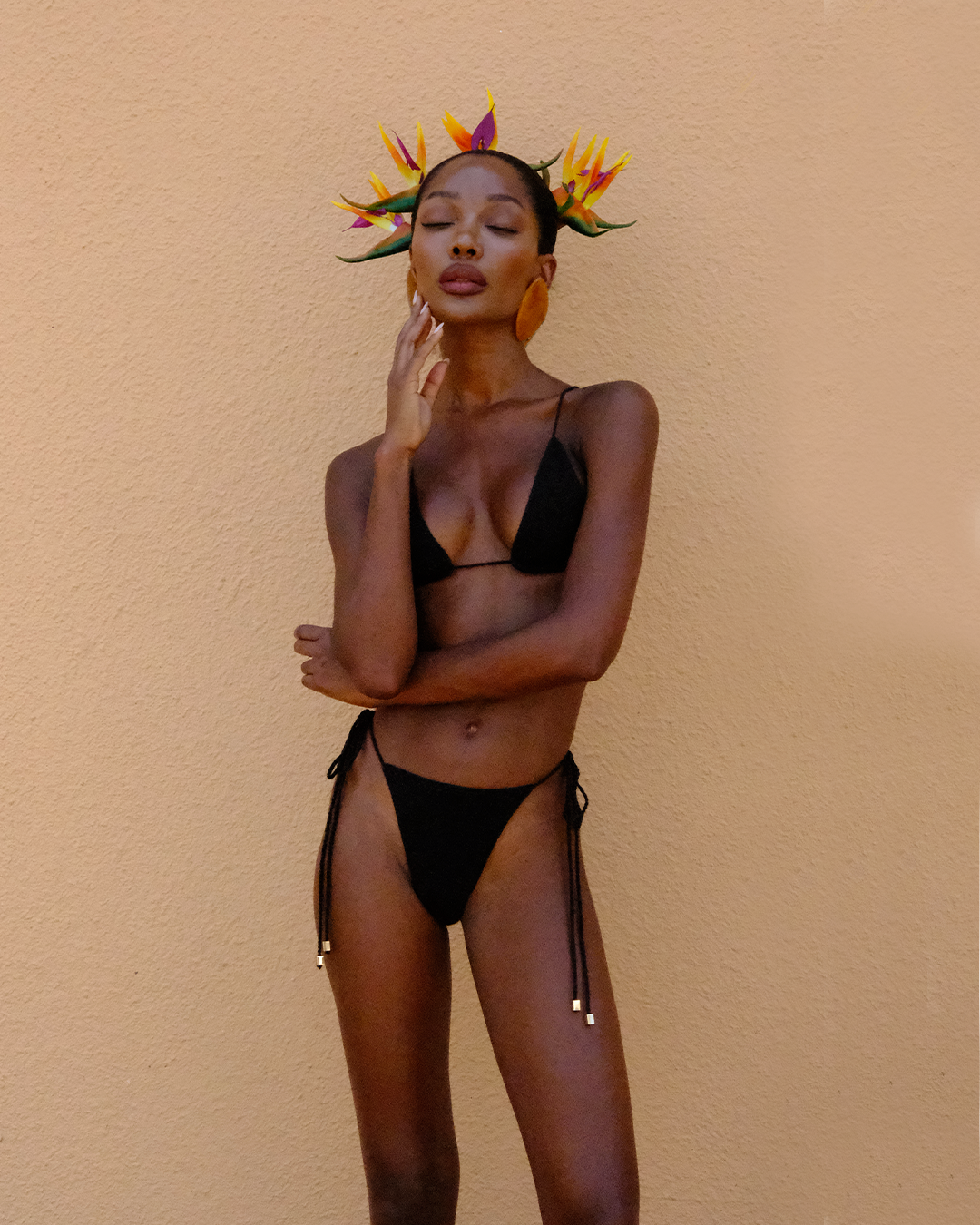 Sol Bikini Bottom | Noir Crochet