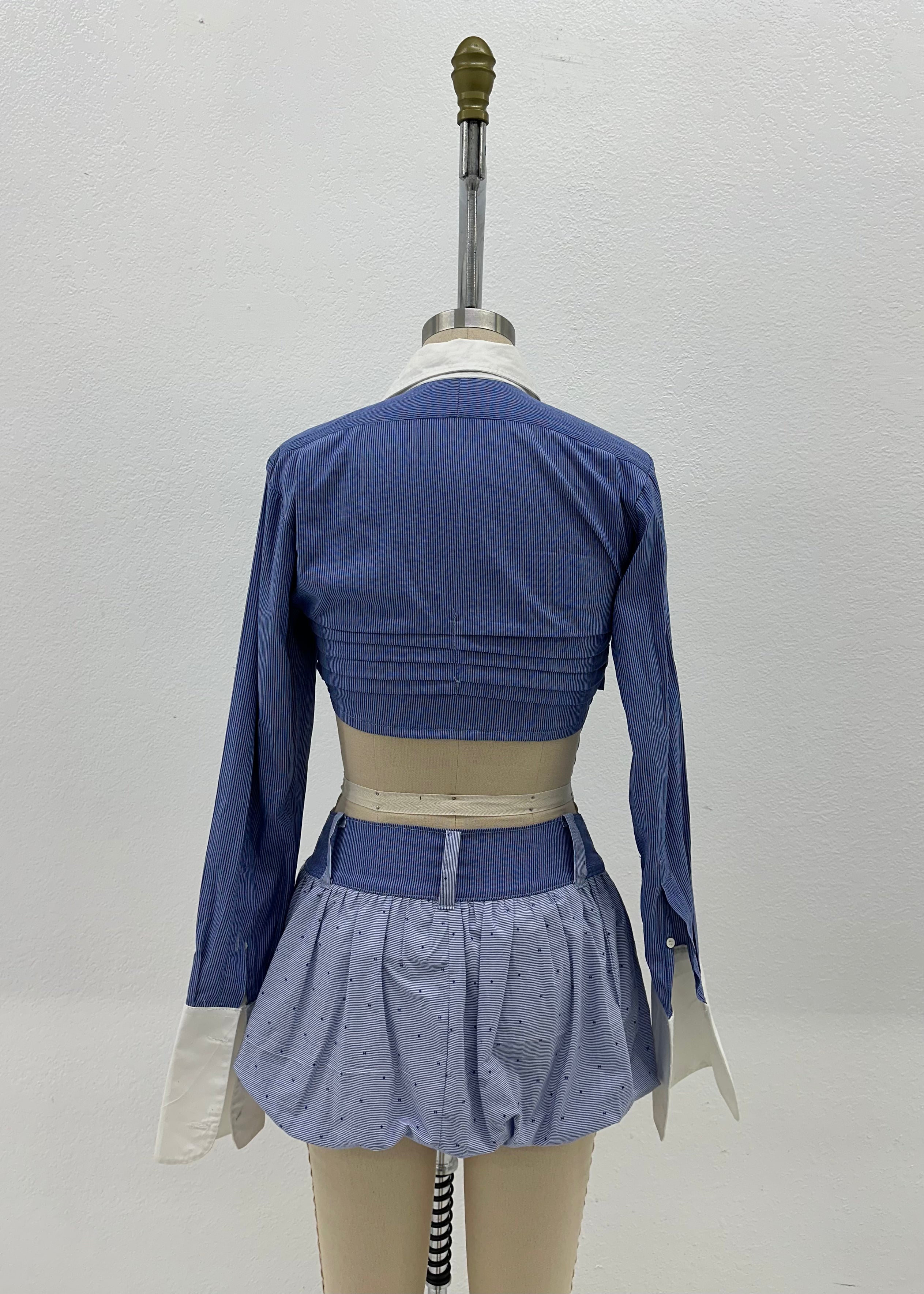 2 PIECE BUTTON DOWN SET | ROYAL BLUE