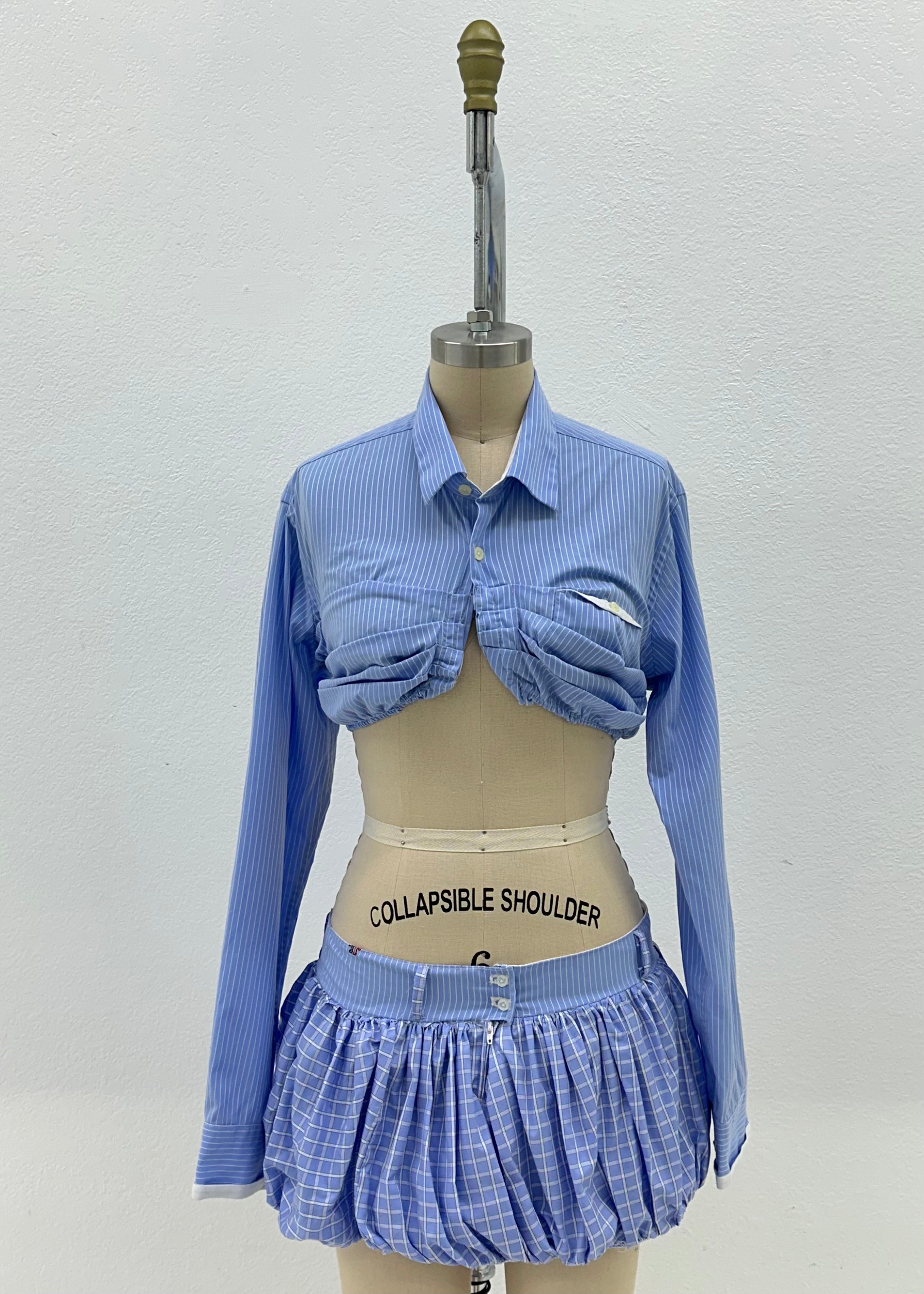 2 PIECE BUTTON DOWN SET | BLUE