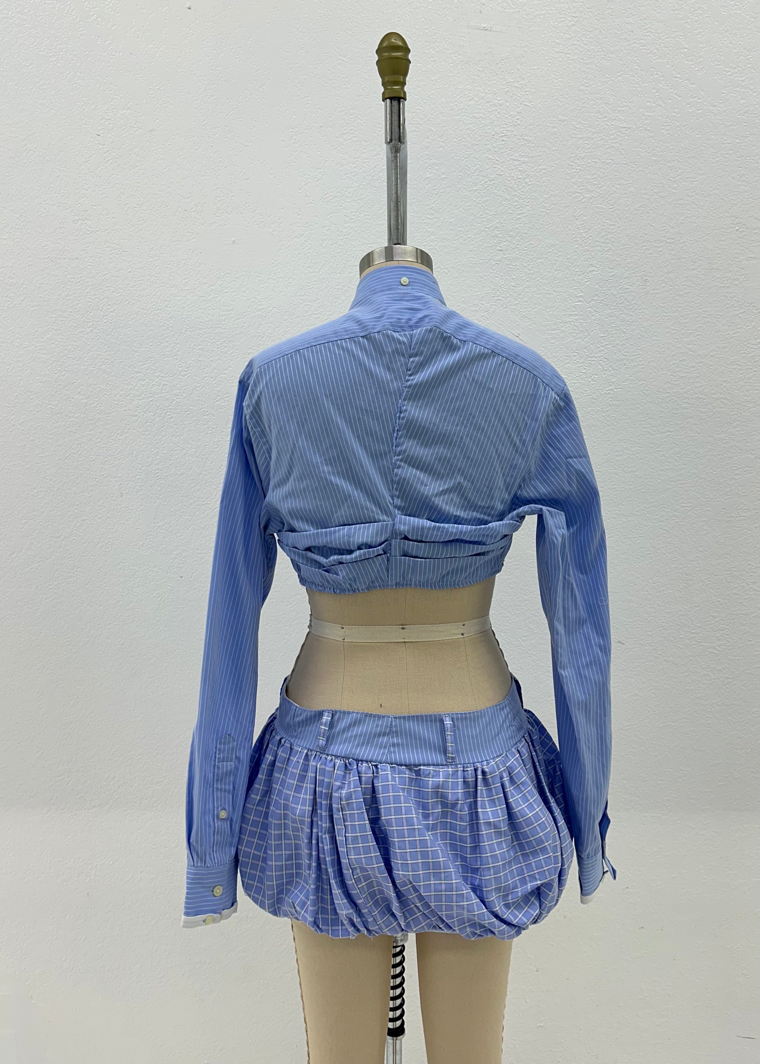 2 PIECE BUTTON DOWN SET | BLUE
