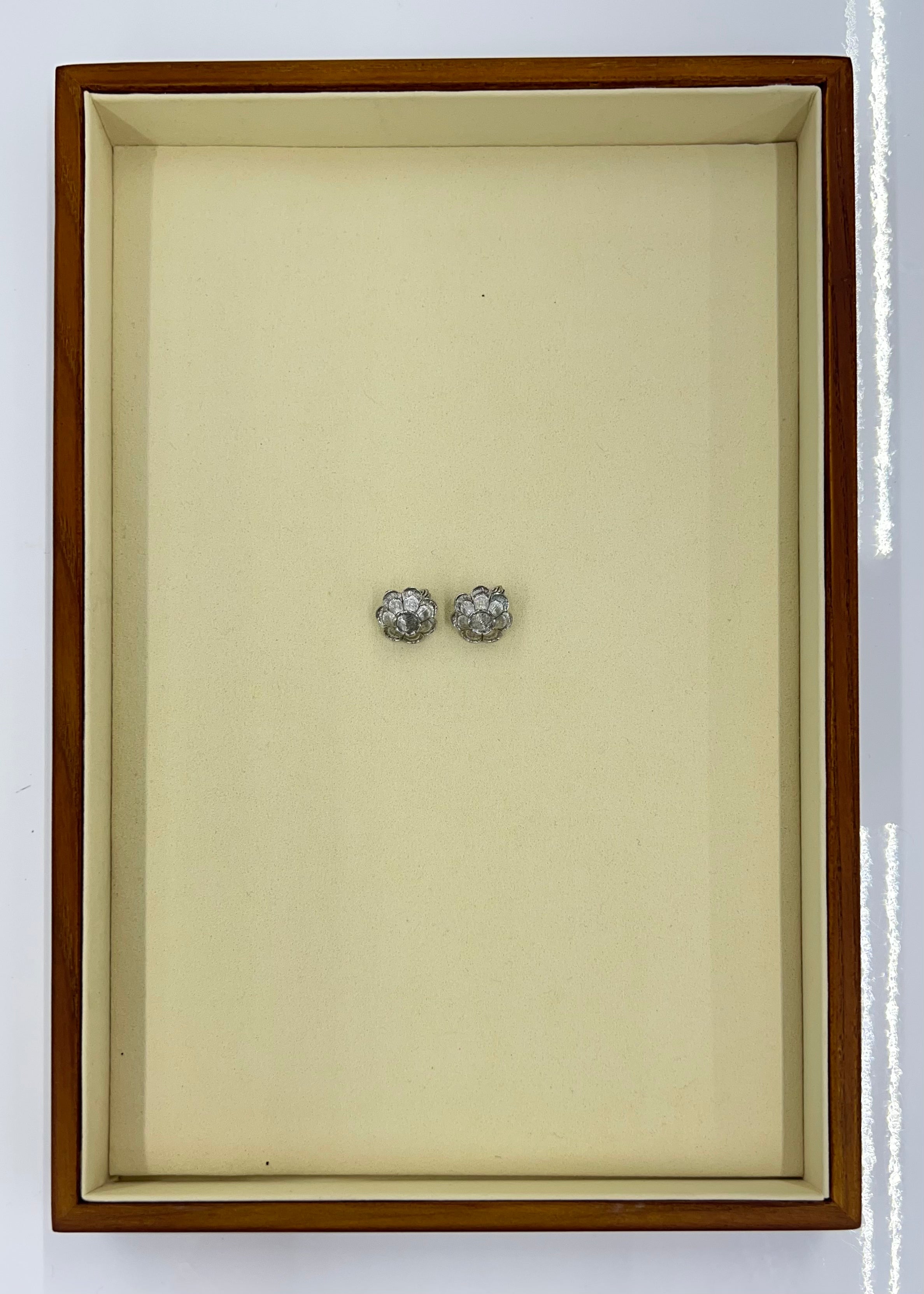 FLOWER SILVER | EARRING