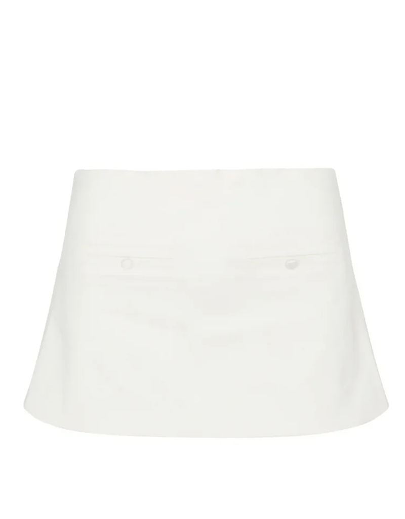 Amour Mini Skirt | Ivory