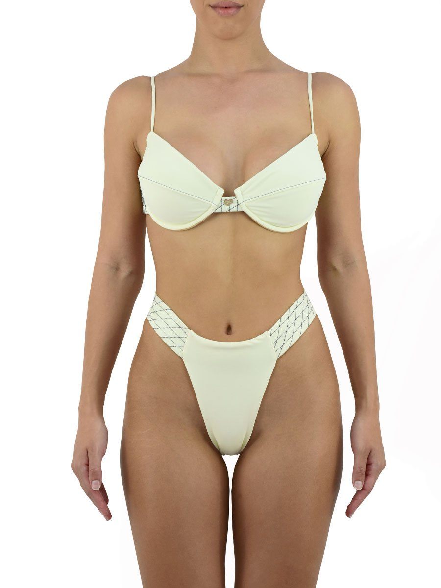 CINDY BIKINI BOTTOM | IVORY Bikini Bottom Heart Of Sun Swim