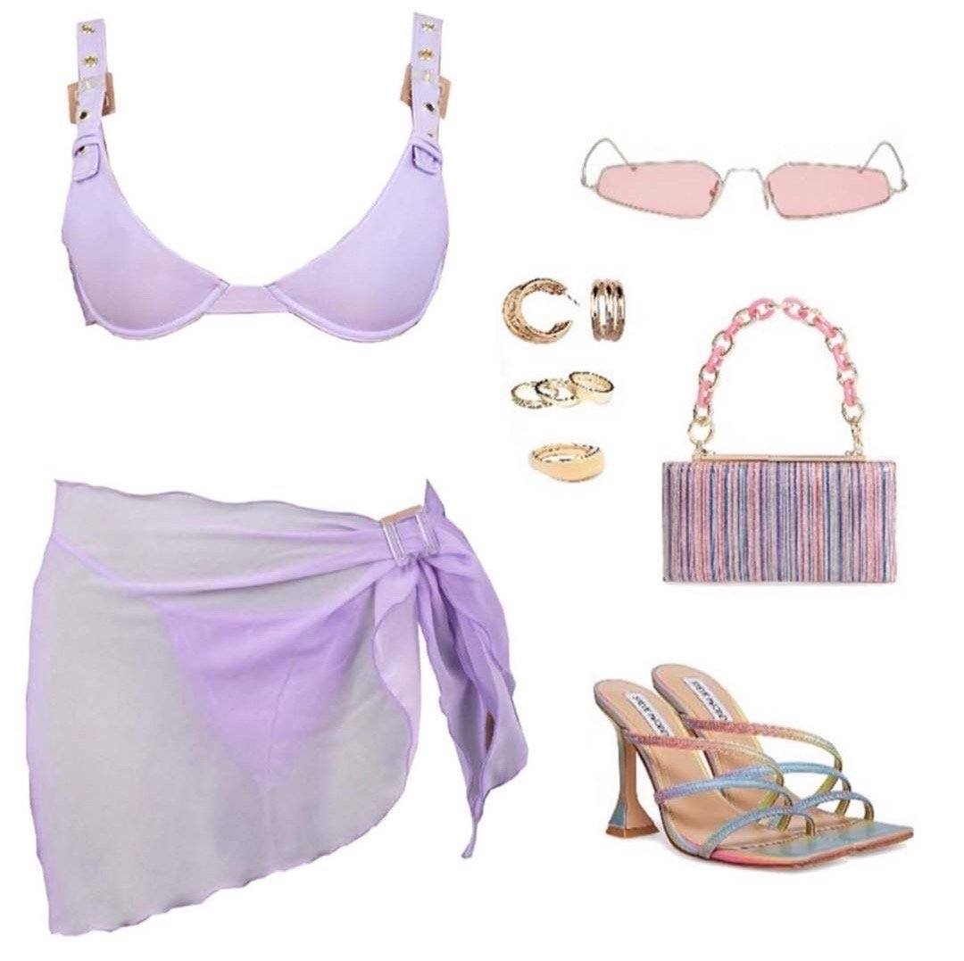 ELLE UNDERWIRE BIKINI TOP | VIOLETA Bikini Top Heart of Sun