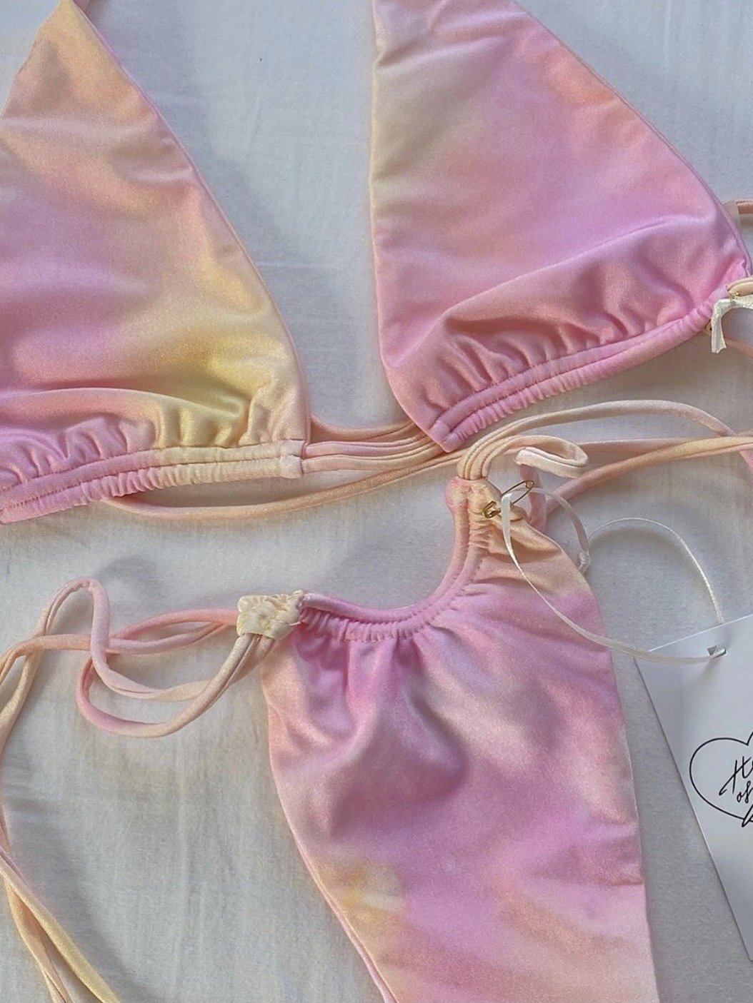 MALIBU BIKINI BOTTOM | STARBURST Bikini Bottom Heart of Sun