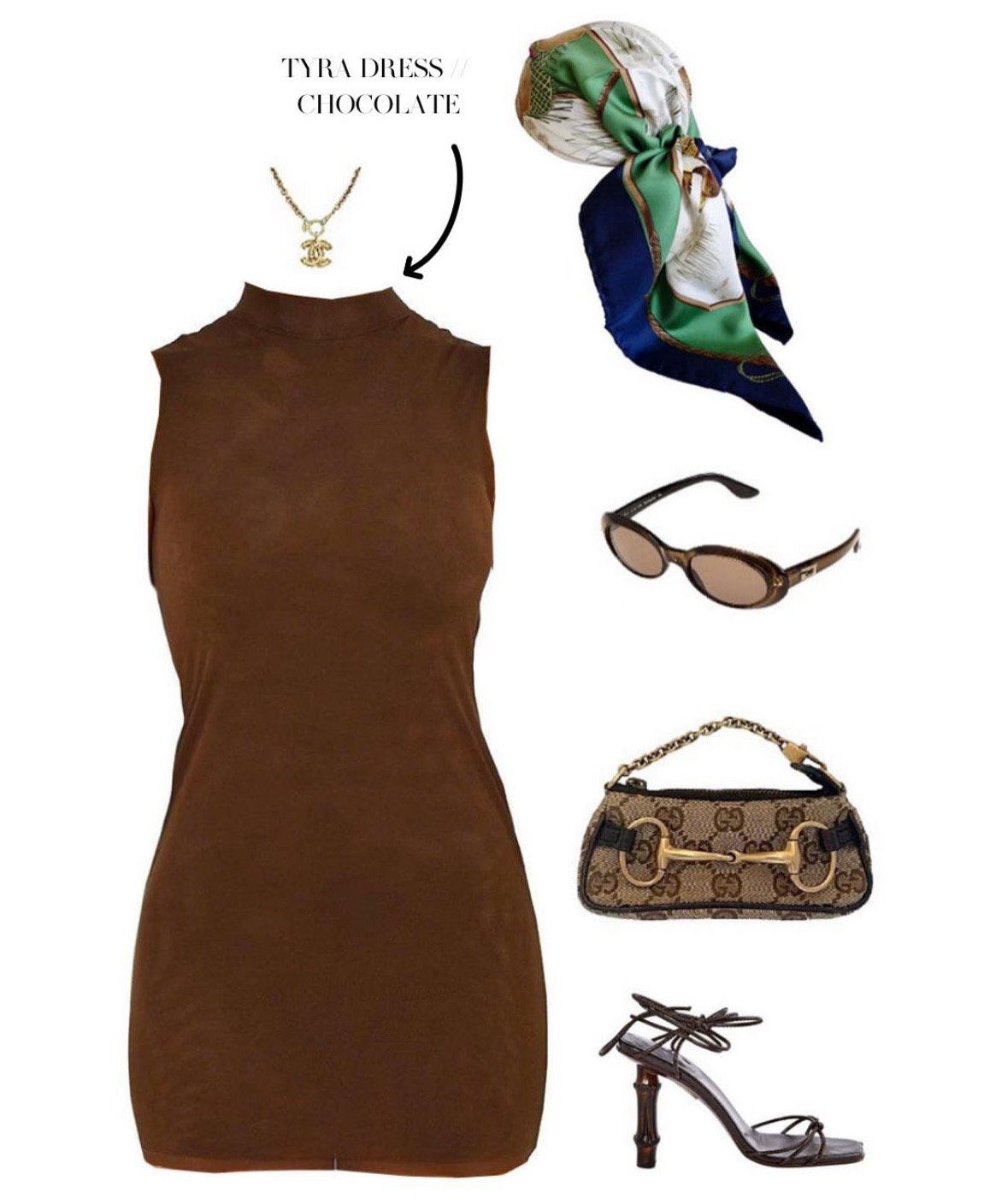 TYRA MESH DRESS | CHOCOLATE Coverup Heart Of Sun Swim