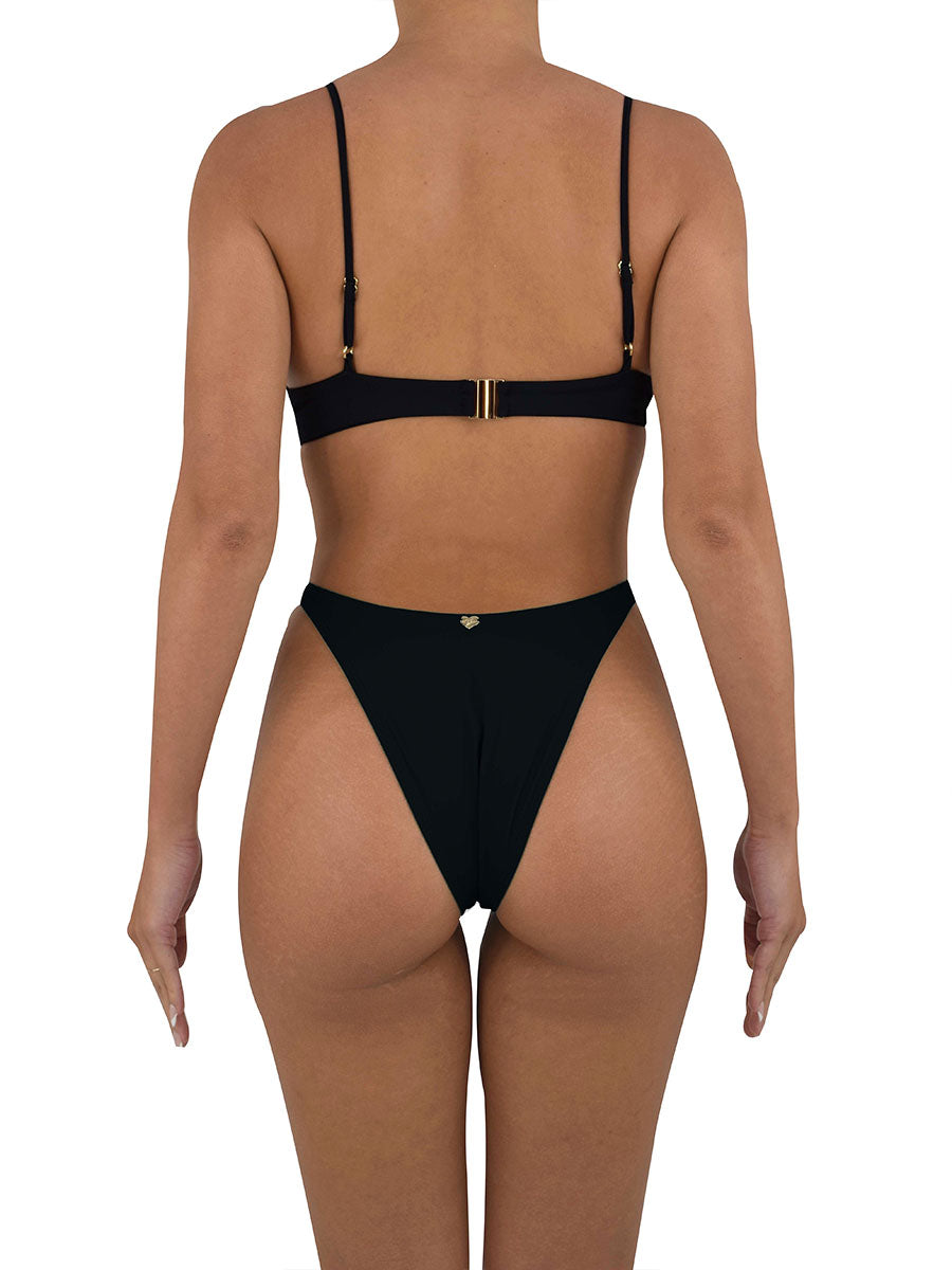 VOGUE BIKINI BOTTOM | NERO Bikini Bottom Heart of Sun
