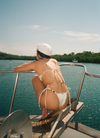 Soleil Bikini Bottom | White