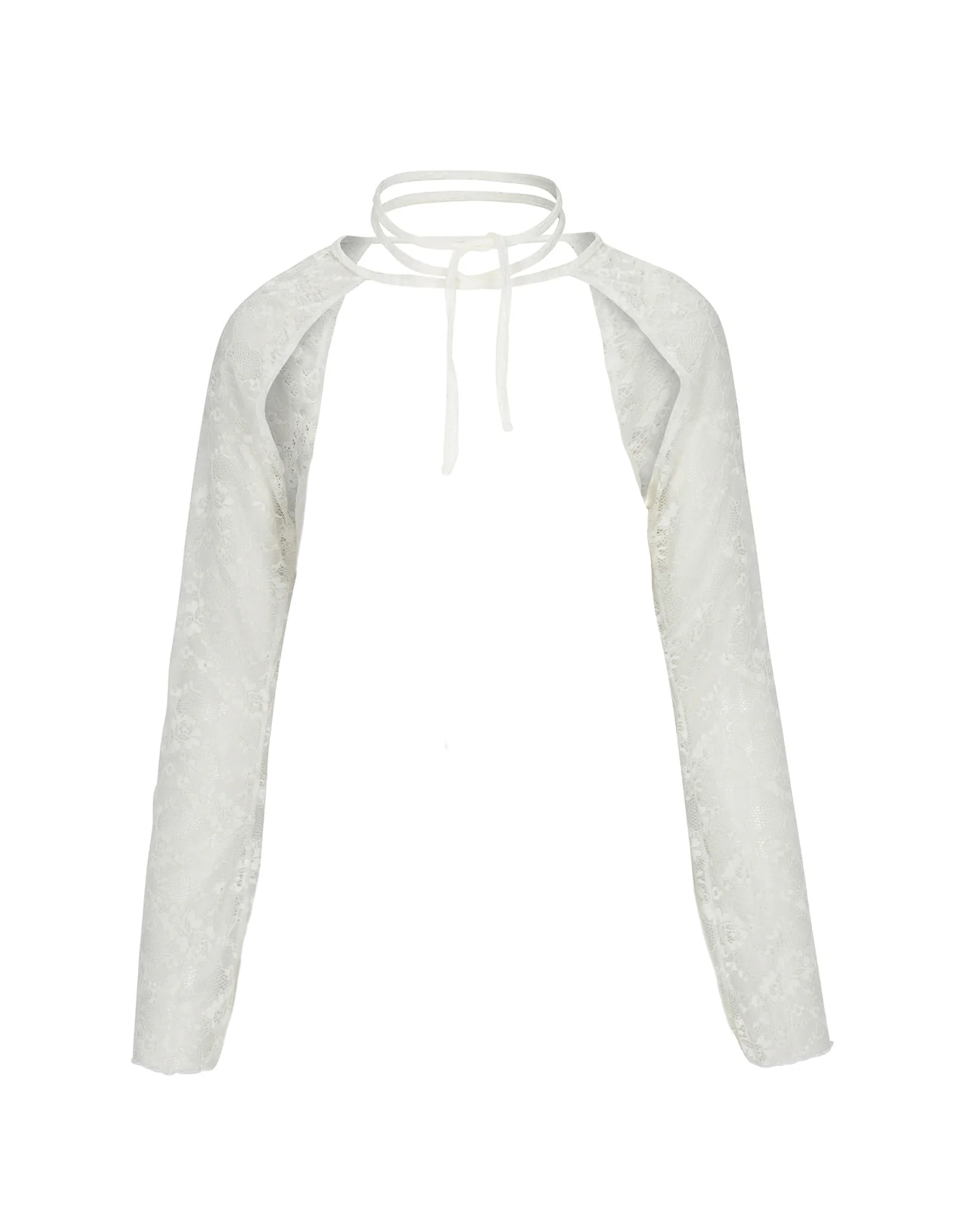 Bisou Bell-Sleeved Bolero │ Ivory Lace