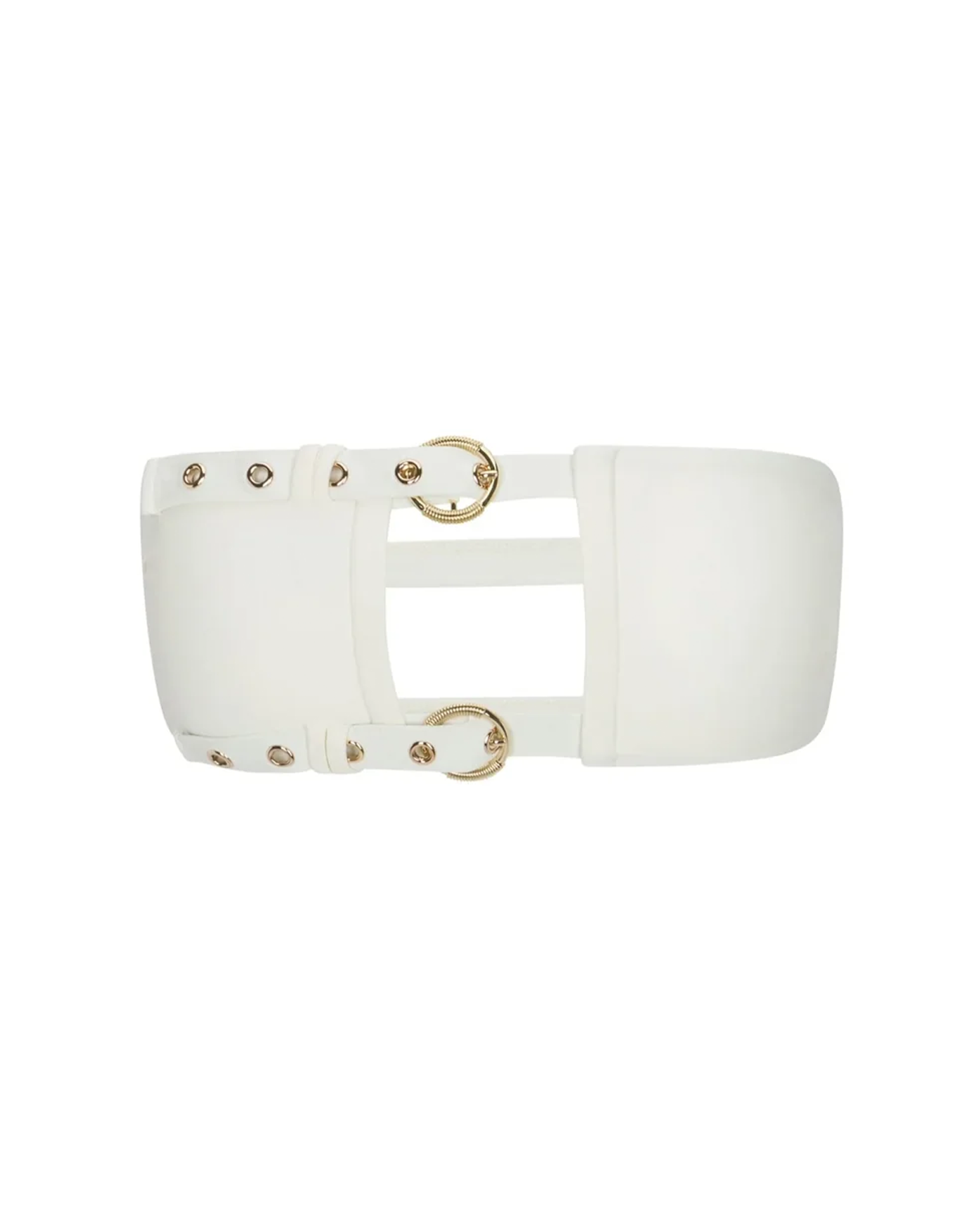 My Darling Bandeau Buckle Bikini Top | Ivory