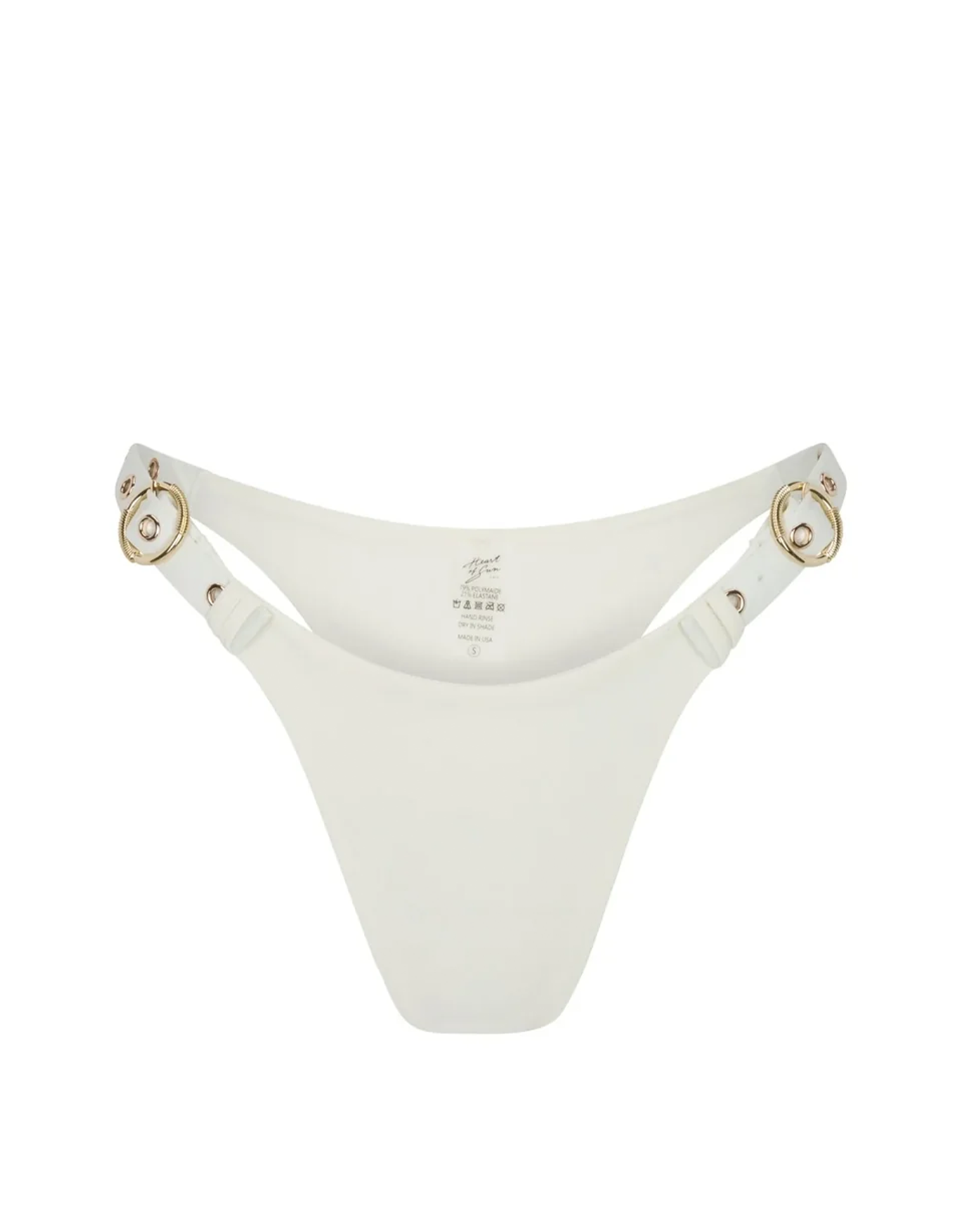 My Darling Buckle Bikini Bottom | Ivory