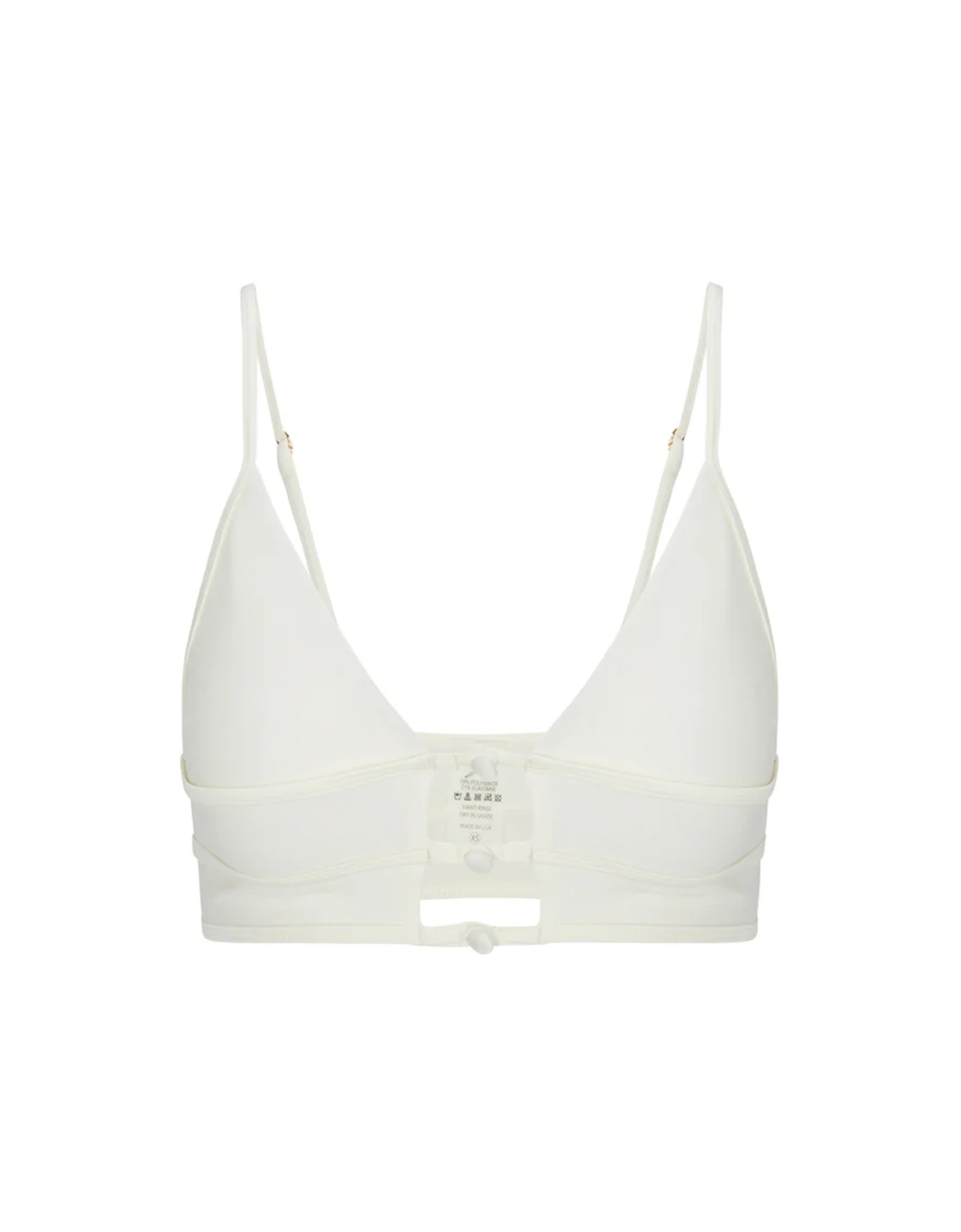 Tropez Bralette Bikini Top | Ivory