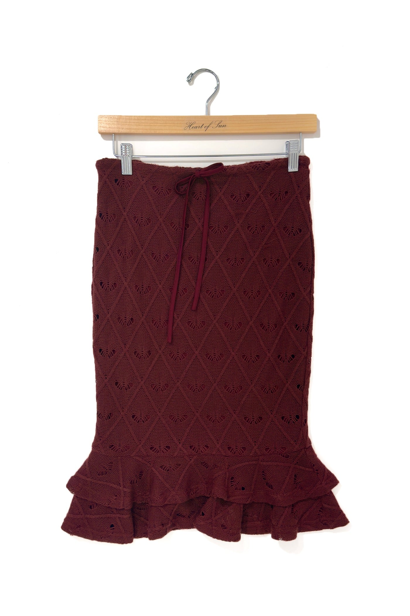 Valetta Midi Skirt | Rose Knit
