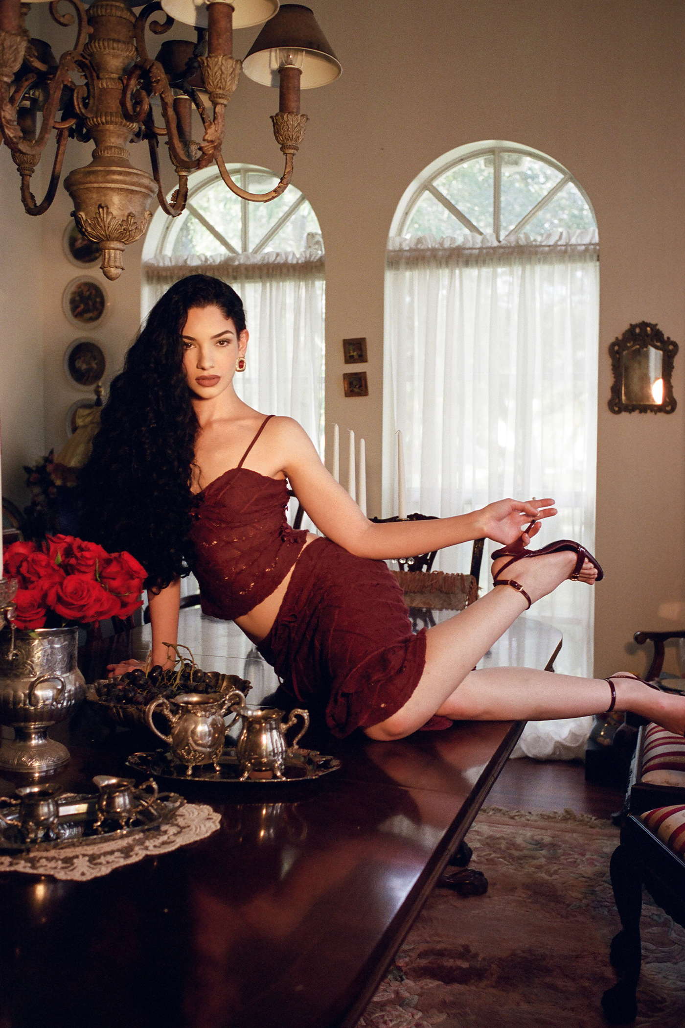 Donna Camisole | Rose Knit