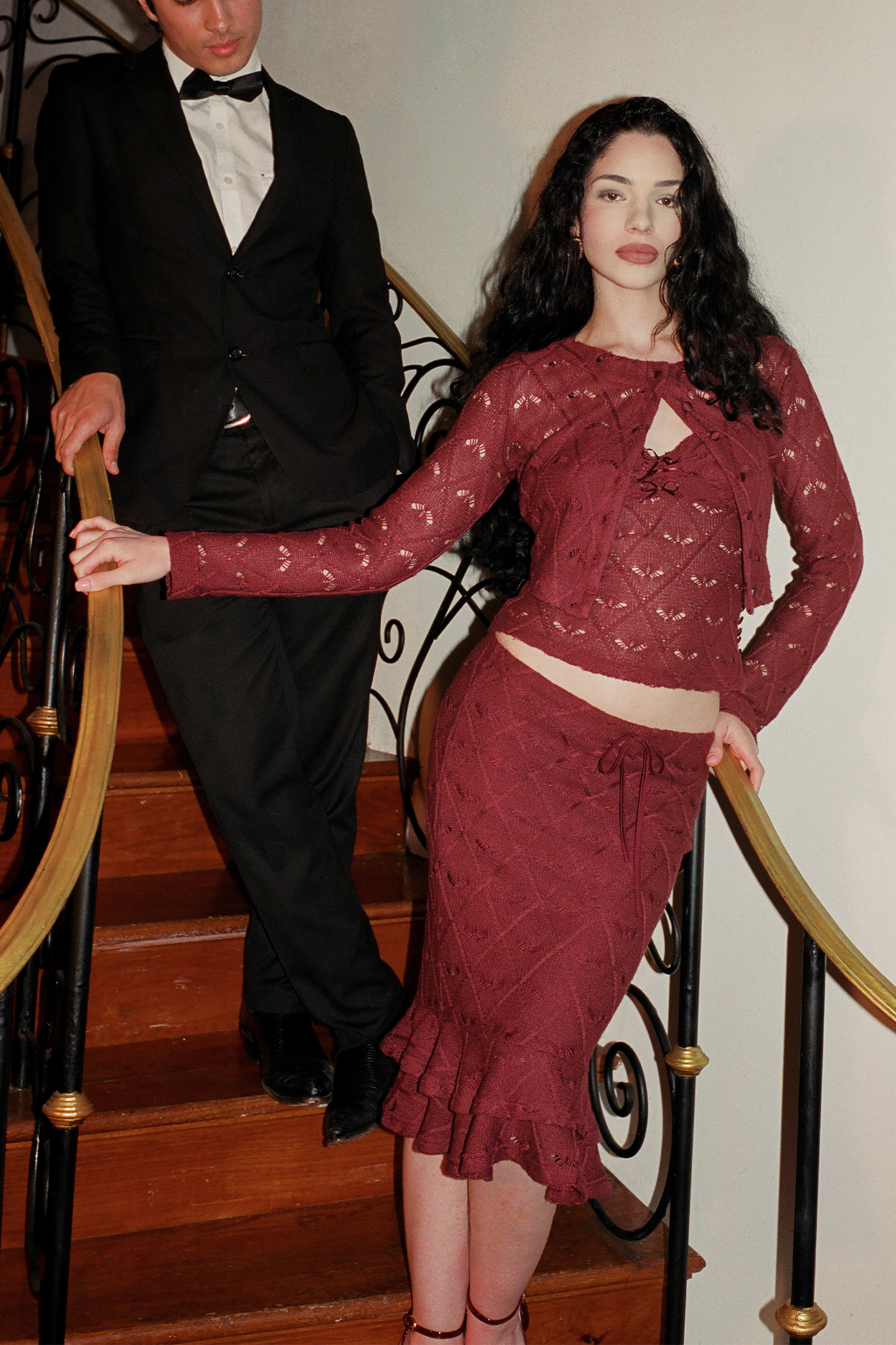 Valetta Cardigan | Rose Knit