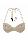 Lido Crochet Underwire Bikini Top | Natural