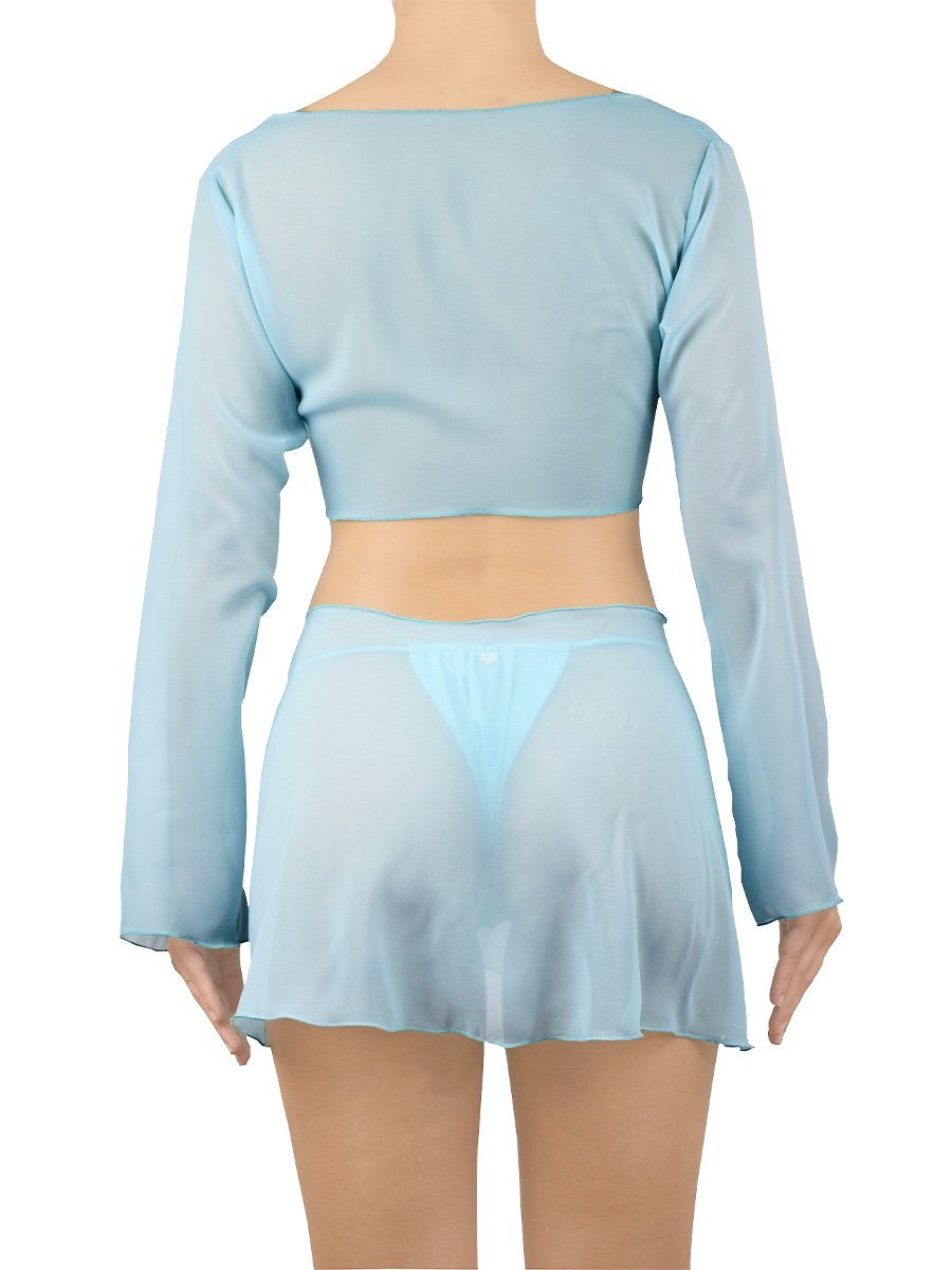 LOLA CHIFFON BLOUSE | RIO Coverup Heart of Sun 