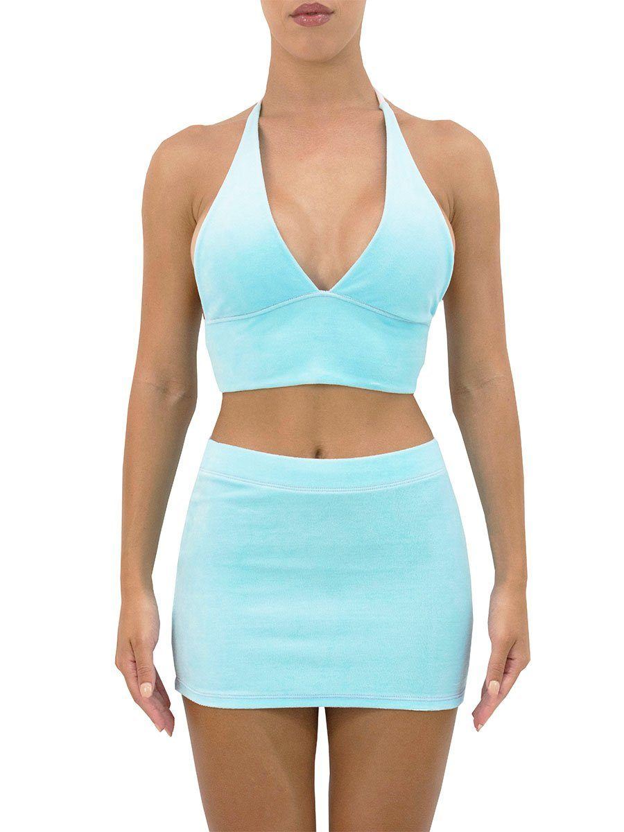 NEW WAVE TERRY SKIRT | SPLASH Coverup Heart Of Sun Swim 
