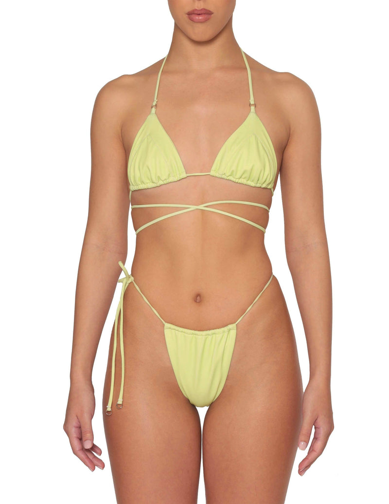 SWEPT AWAY BIKINI TOP | VOLTAGE Bikini Top Heart Of Sun Swim 